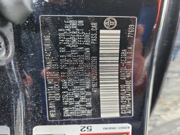 2018 TOYOTA CAMRY