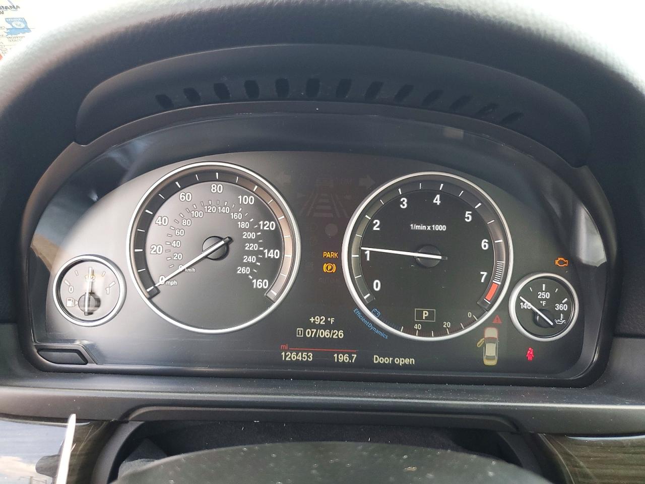 2015 BMW 535