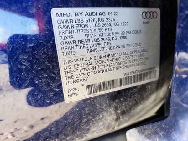 2022 AUDI Q3