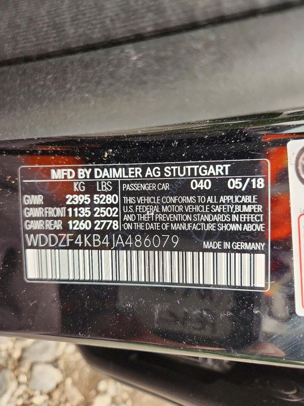 2018 MERCEDES-BENZ E E300-4M