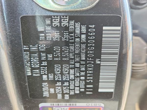2024 KIA SORENTO