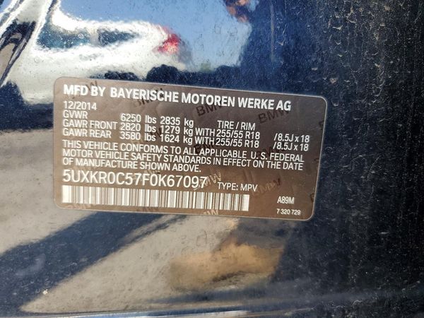 2015 BMW X5 xDrive35i