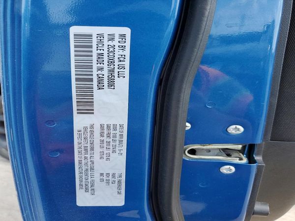 2021 DODGE CHARGER SXT — VINS