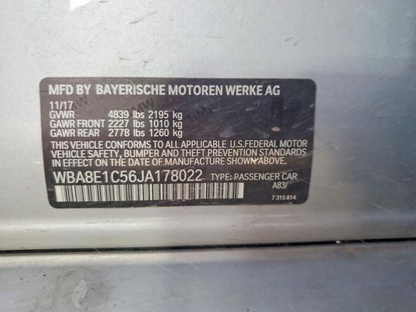 2018 BMW 330E