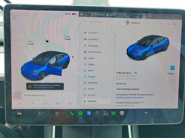 2020 TESLA MODEL 3