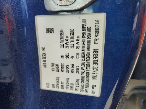 2020 TESLA MODEL 3