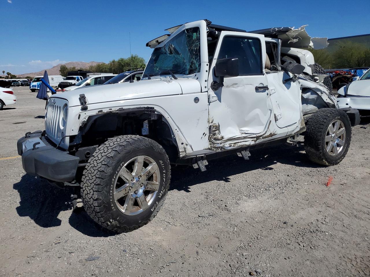 2015 JEEP WRANGLER UNLIMITED SAHARA 4X4