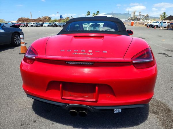 2015 PORSCHE BOXSTER S