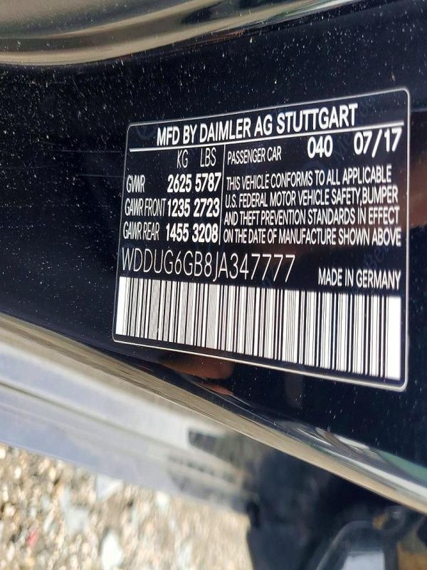2018 MERCEDES-BENZ S S450