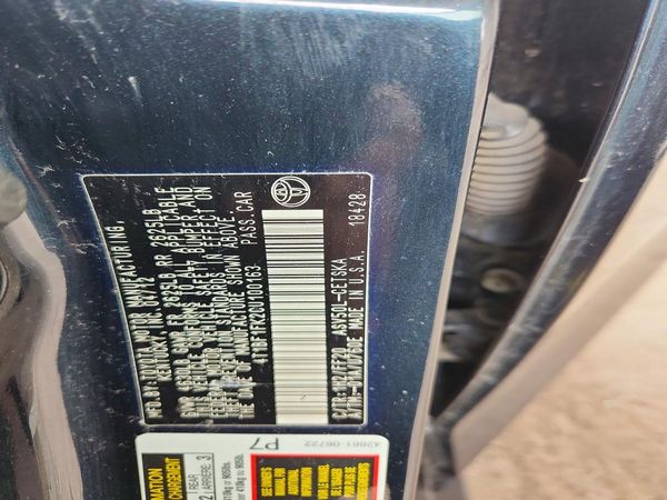 2012 TOYOTA CAMRY