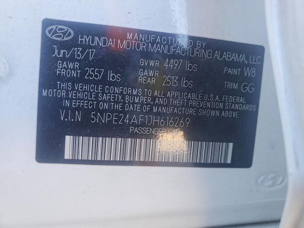 2018 HYUNDAI SONATA