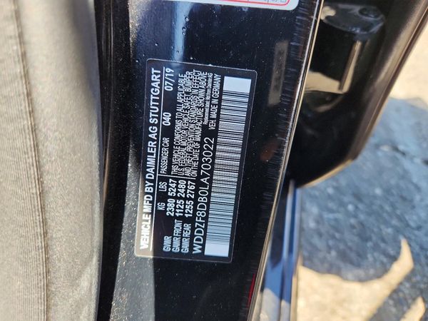 2020 MERCEDES-BENZ E