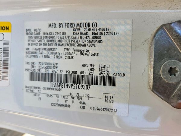 2023 FORD MUSTANG I4