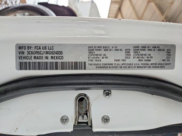 2021 RAM 2500 Tradesman