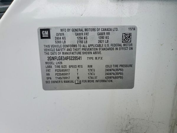 2015 CHEVROLET EQUINOX
