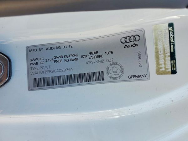 2012 AUDI A5 quattro Premium