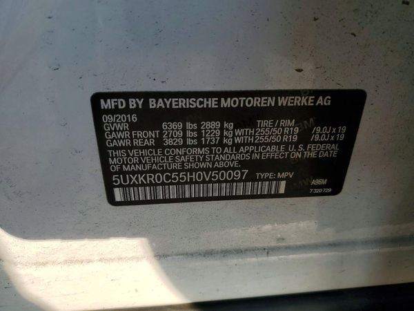 2017 BMW X5 xDrive35i