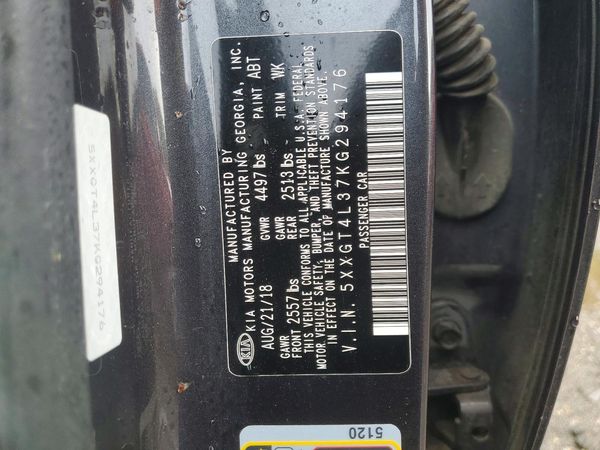 2019 KIA OPTIMA LX, S