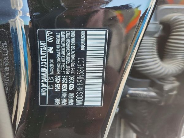 2018 MERCEDES-BENZ CLA CLA250
