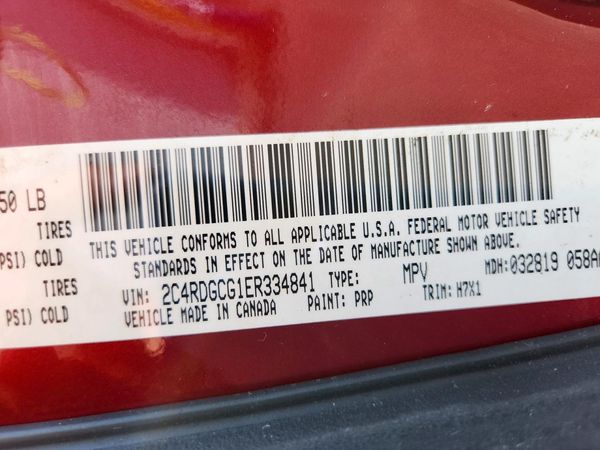 2014 DODGE GRAND CARAVAN SXT