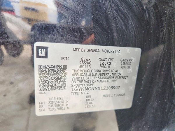 2020 CADILLAC XT5