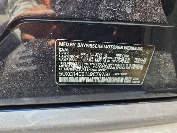 2020 BMW X5 sDrive40i
