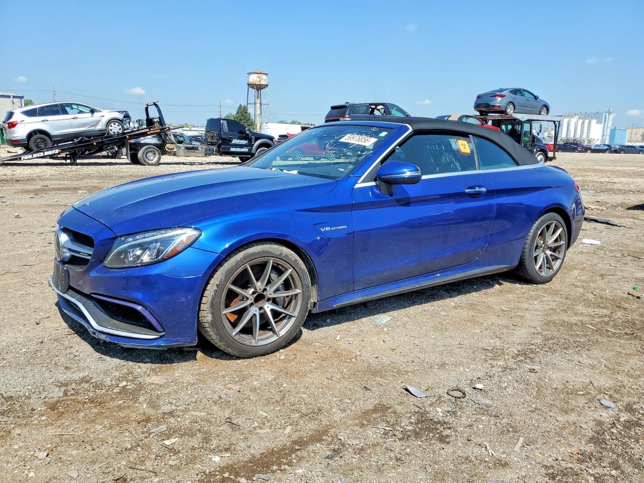 2018 MERCEDES-BENZ C-CLASS AMG C63 — Front 3/4