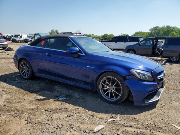 2018 MERCEDES-BENZ C-CLASS AMG C63 — Passenger 3/4