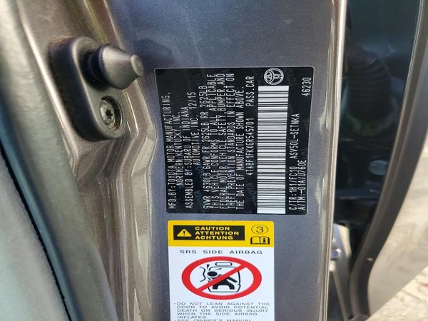2016 TOYOTA CAMRY