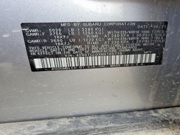 2022 SUBARU OUTBACK