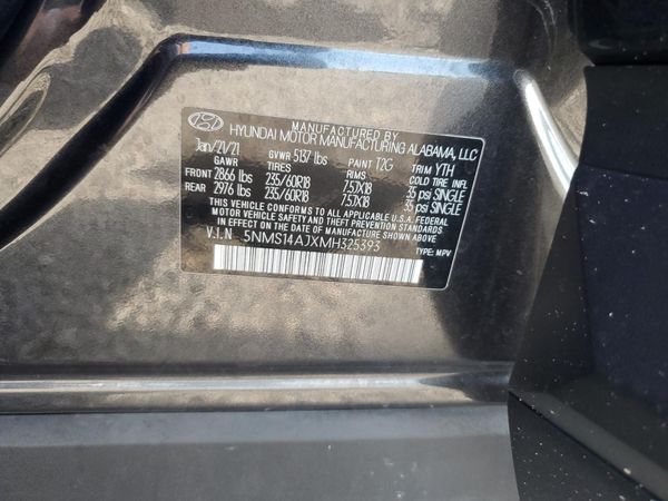 2021 HYUNDAI SANTA FE SE