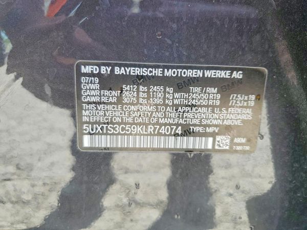 2019 BMW X3 M40i