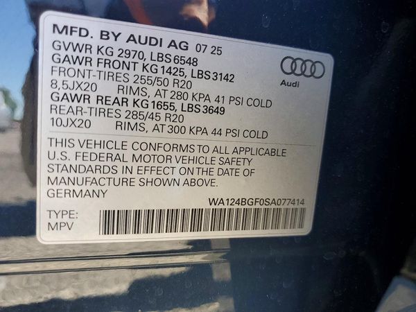 2025 AUDI Q6 E-TRON