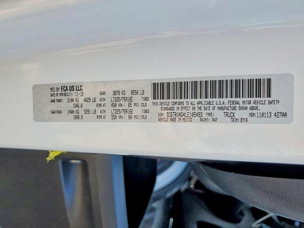 2020 RAM PROMASTER 1500 VF