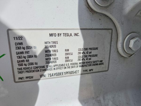2023 TESLA MODEL Y