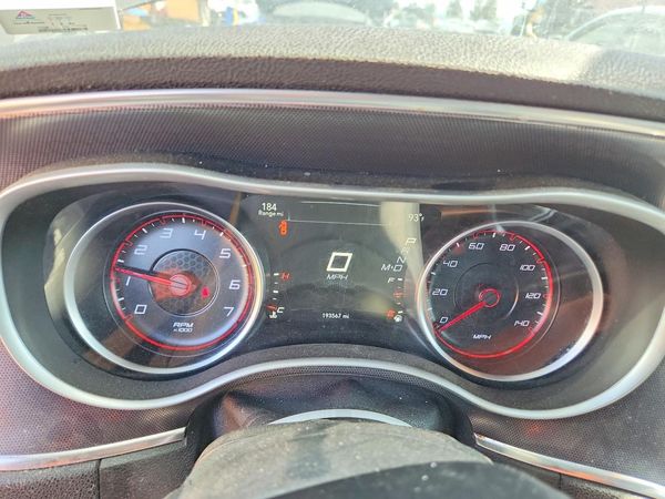 2016 DODGE CHARGER SXT RWD