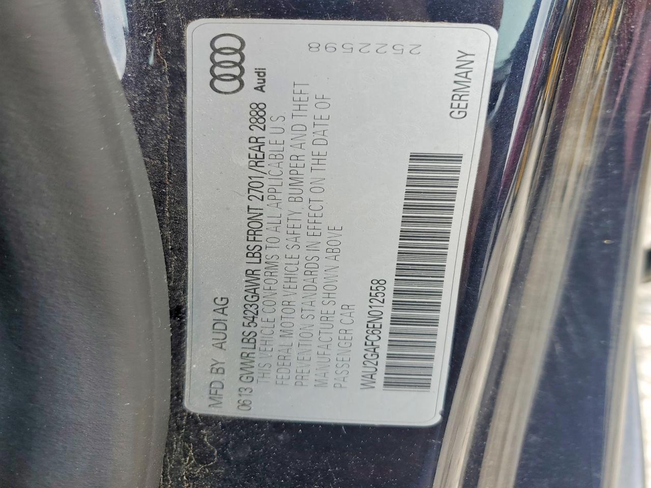 2014 AUDI A7 quattro Prestige