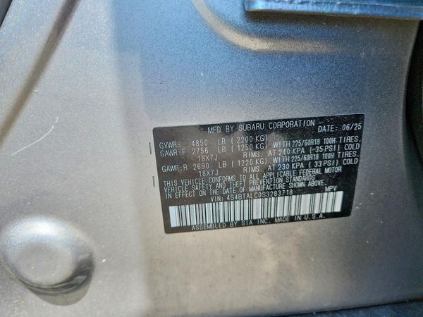 2025 SUBARU OUTBACK Onyx Edition