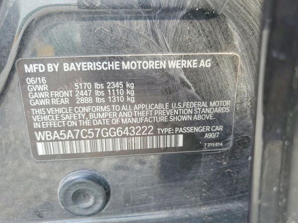 2016 BMW 528 xDrive
