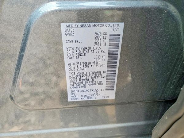 2024 NISSAN PATHFINDER