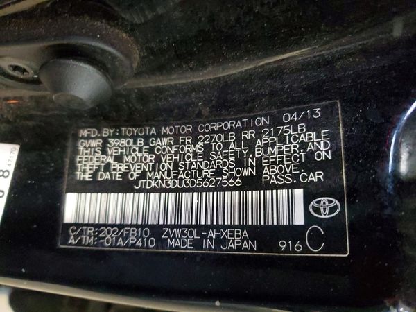 2013 TOYOTA PRIUS