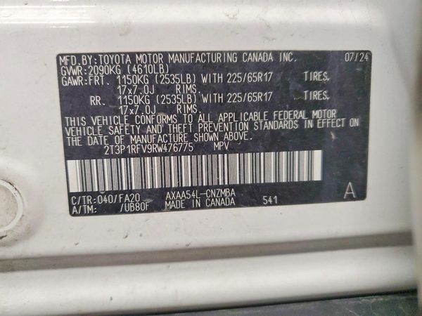 2024 TOYOTA RAV4 XLE