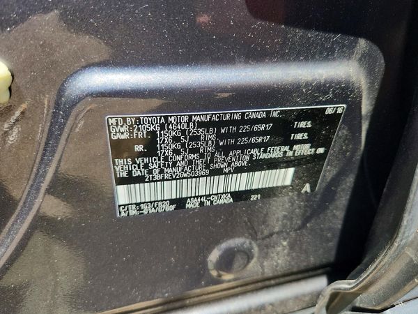 2016 TOYOTA RAV4 LE (X Grade)