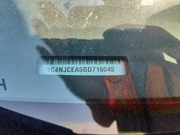 2016 JEEP COMPASS LATITUDE FWD