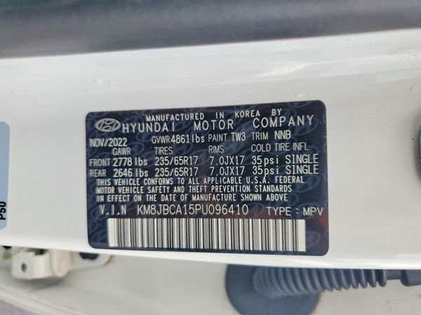 2023 HYUNDAI TUCSON Blue