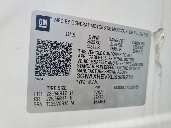 2020 CHEVROLET EQUINOX LS
