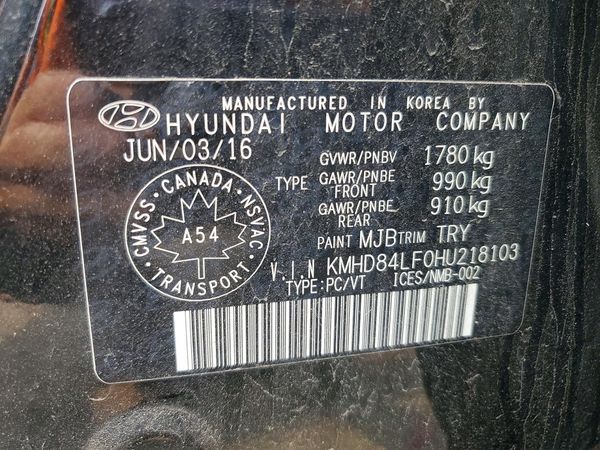 2017 HYUNDAI ELANTRA