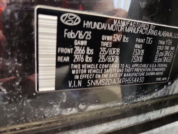 2023 HYUNDAI SANTA FE SEL