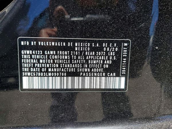 2020 VOLKSWAGEN JETTA S, SE, R-Line