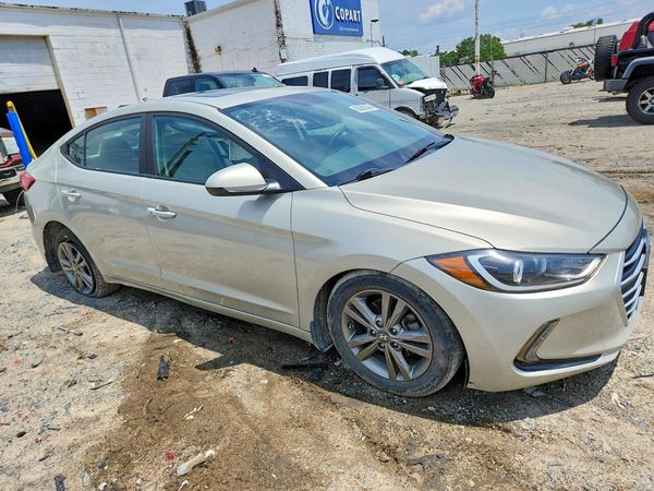 2017 HYUNDAI ELANTRA — Passenger 3/4